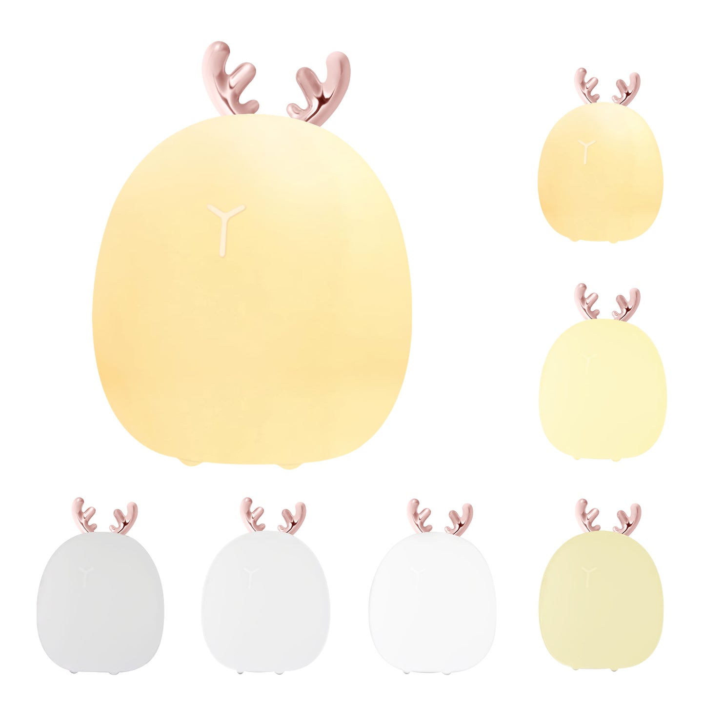 Dimmable Silicone Touch Light for Baby Feeding