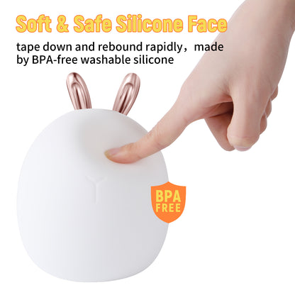 Dimmable Silicone Touch Light for Baby Feeding