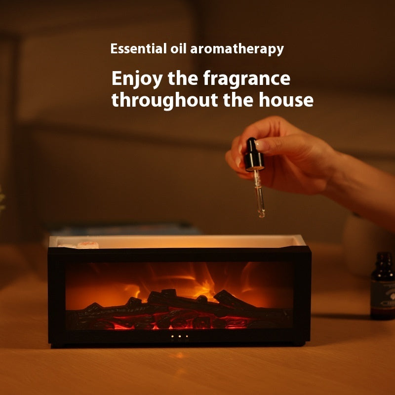 3D Flame Essential Oil Diffuser & Humidifier